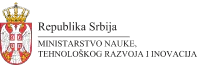 Ministarstvo nauke, tehnoloskog razvoja i inovacija logo